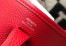 Hermes Mini Evelyne 16 Amazone Bag in Red Clemence Leather