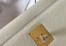 Hermes Kelly 25cm Sellier Bag in Craie Epsom Leather with GHW