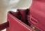Hermes Kelly 28cm Retourne Bag in Bordeaux Clemence Leather with GHW