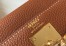Hermes Kelly 28cm Retourne Bag in Gold Clemence Leather with GHW