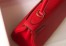 Hermes Kelly 28cm Retourne Bag in Red Clemence Leather with GHW
