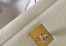 Hermes Kelly 28cm Sellier Bag in Craie Epsom Leather with GHW