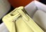 Hermes Lindy Mini Bag in Jaune Poussin Clemence Leather with GHW