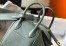 Hermes Lindy Mini Bag in Vert Amande Clemence Leather with GHW