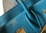 Hermes Birkin 25cm Bag in Blue Jean Clemence Leather with GHW