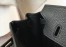 Hermes Birkin 25cm Bag in Black Clemence Leather with GHW