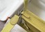 Hermes Mini Evelyne 16 Amazone Bag in Jaune Poussin Clemence Leather
