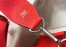 Hermes Evelyne III 29 Bag in Red Clemence Leather