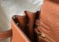 Hermes Kelly 32cm Retourne Bag in Gold Clemence Leather with GHW