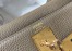 Hermes Kelly 32cm Retourne Bag in Tourterelle Clemence Leather with GHW