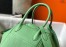 Hermes Lindy 26cm Bag in Vert Cypres Clemence Leather with GHW