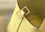 Hermes Picotin Lock 18 Bag in Jaune Poussin Clemence Leather with GHW