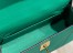 Hermes Kelly Mini II Sellier Bag in Vert Jade Epsom Leather