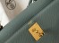 Hermes Kelly 28cm Sellier Bag in Vert Amande Epsom Leather with GHW