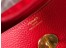 Hermes Lindy 30cm Bag in Red Clemence Leather with GHW