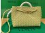 Bottega Veneta Andiamo Small Bag In Ice Cream Intrecciato Lambskin