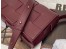 Bottega Veneta Cassette Bag In Bordeaux Intreccio Lambskin