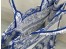 Dior Medium Book Tote Bag In Blue Transparent Toile de Jouy Canvas