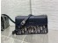 Dior 30 Montaigne East-West Bag with Strap in Oblique Jacquard and Calfskin