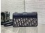 Dior 30 Montaigne East-West Bag with Strap in Oblique Jacquard and Calfskin