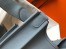 Hermes Evelyne III 29 Bag in Blue Lin Clemence Leather