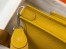 Hermes Evelyne III 29 Bag in Jaune Ambre Clemence Leather