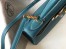 Hermes Kelly 32cm Retourne Bag in Blue Jean Clemence Leather with GHW