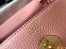 Hermes Lindy 30cm Bag in Pink Clemence Leather with GHW