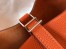 Hermes Picotin Lock 18 Bag in Orange Clemence Leather with PHW