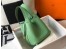 Hermes Picotin Lock 18 Bag in Vert Criquet Clemence Leather with GHW