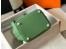 Hermes Picotin Lock 18 Bag in Vert Criquet Clemence Leather with GHW