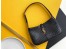 Saint Laurent Le 5 À 7 Hobo Bag in Black Crocodile Embossed Leather 