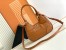 Prada Moon Bag in Brown Padded Nappa Leather