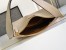 Prada Aimee Medium Shoulder Bag in Travertine Leather 