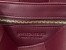 Bottega Veneta Cassette Bag In Bordeaux Intreccio Lambskin
