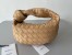 Bottega Veneta Jodie Mini Bag in Almond Intrecciato Lambskin