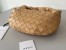 Bottega Veneta Jodie Mini Bag in Almond Intrecciato Lambskin
