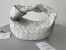 Bottega Veneta Jodie Mini Bag in White Intrecciato Lambskin