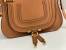 Chloe Marcie Small Double Carry Bag in Brown Grained Calfskin