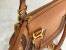 Chloe Marcie Small Double Carry Bag in Brown Grained Calfskin