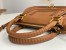 Chloe Marcie Small Double Carry Bag in Brown Grained Calfskin