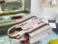 Chloe Small Woody Tote Bag in Canvas with Camel Leather Strips 