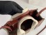 Chloe Small Woody Tote Bag In Brown Felt
