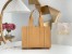 Chloe Woody Medium Tote Bag In Beige Calfskin