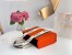 Chloe Medium Woody Tote Bag In Orange Felt