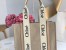 Chloe Woody Medium Tote Bag in Linen Canvas with Beige Leather