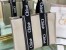 Chloe Large Woody Tote Bag in Canvas with Black Leather Strips