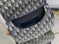 Dior Bobby Medium Bag In Blue Dior Oblique Jacquard