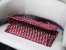 Dior Medium Book Tote Bag In Bordeaux Velvet Oblique Embroidered 