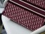 Dior Large Book Tote Bag In Bordeaux Oblique Embroidered Velvet